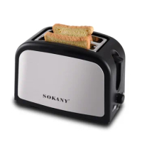 Houselin Toaster 2 Slice Toaster Retro with 6 Bread Shade Settings, Bagel, Defrost Function