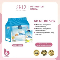 GO MILKU SR12 SUSU KAMBING / KEMASAN SACHET / BAG ISI 40 STRAWBERRY