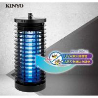 【KINYO】6W輕巧UVA紫外線燈管電擊式捕蚊燈(KL-7061)