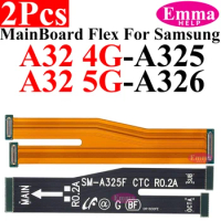 2Pcs Mainboard Main board Flex Cable Motherboard Dock For Samsung A21 A31 A41 A51 A71 A32 A52 A72 A34 A54 Connector Main Board