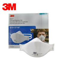 3M 9210+折疊防塵口罩 N95口罩 呼吸保護 阻閣PM2.5 霧霾 沙塵暴 20只/盒