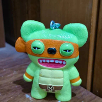 (Limited Edition) Gantungan Kunci Fugglers Fuggler Funny Ugly Monster Keychain - Teddy Bear Nightmar