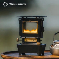 ThoughtWinds Watching Fire Oil Lamp Stove Heater Outdoor Camping Coal Oil Lamp Cooking Tea Roasting