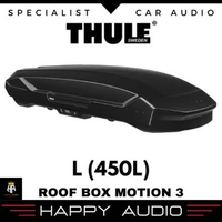 Roof Box Mobil THULE Motion 3 L 450 Liter Original BLACK GLOSSY