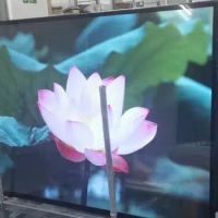 75 85 inch 4k big screen led tv flat screen tv with remote controls for hotel shopping mall airport