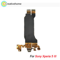 For Sony Xperia 5 III Charging Port Flex Cable USB Charging Dock Repair Replacement Part
