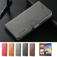 Case For Samsung Galaxy S21 S24 Plus Case Leather Flip Cover Samsung Galaxy S21 Ultra Coque For Samsung S23 S22 S20 FE S10 S9