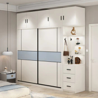 Nordic Organizer Shelf Wardrobe Luxury Modern Storage Open Closets Wardrobes Cabinet Drawers Armario Ropero Dormitorio Furniture