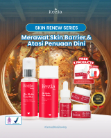(PROMO) KEZIA Beauty - Paket Basic SKIN RENEW (FaceWash,Toner,Serum,DayCream&NightCream) (FREE 1 FAC