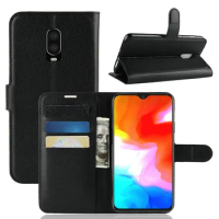 for OnePlus 6T A6013 Case Wallet Phone Case for OnePlus 6T A6013 for OnePlus 6 A6003 Flip Leather Cover Case Etui Fundas case