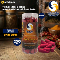 Dupa/hio kerucut/ tumpeng Samita 150 pcs Spice cloud merah