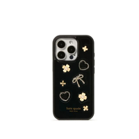 เคสโทรศัพท์มือถือรุ่น Molded Emebellished Phone Case 16 Pro สีดำ