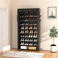 10 Tier Shoe Rack Large Capacity Stackable High Shoe Rack Holds 50-55 Pairs of Shoes and Boots