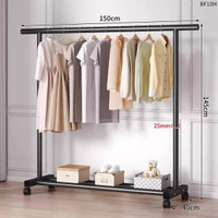 單桿落地晾衣架 | 臥室室內晾曬架 | 簡易折疊衣架 | 家用移動衣帽架 | 宿舍掛衣架 | 單桿晾曬架落地