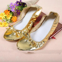 MMX10 PU Top Gold Soft Indian Women's Belly Dance Dance Shoes Ballet Shoes Leather Belly Dance Ballet Shoes Kids For Girls Women