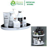 ECOCO Kệ Góc Để Đồ Nhà Tắm, Kệ Để Đồ Nhà Tắm Nhà Bếp Đa Năng Dán Tường