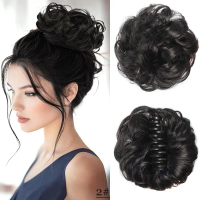 Wig kepala bola kepala kuncup bunga cincin pengeriting wanita jepitan kecil pengeriting rambut malas