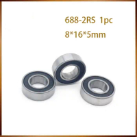 688rs Skate board bearing 688 688-2RS 688-RS L1680 8x16x5 mm 2018 new coming shoe bearing usded for toy/ machine