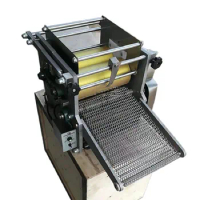 Electric Corn Tortilla Roller Pancake Machine Multifunctional Commercial Automatic Dumpling Wraaper Flour Making Machine