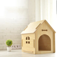 Wooden dog Kennels Four Seasons Universal House for Indoor Houses Outdoor Multipurpose Dog House House Dog bed