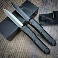 Micro MAKORA III OTF AU.TO Tactical Knife 440C Blade Aluminum Alloy Handle Outdoor Pocket Sharp Knives Camping Hunting EDC Tool