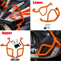 For 790 ADV Adventure R 790 R 890R ADV 2019-2023 Motorcycle Highway Engine Guard Crash Bars Bumper Protector Fairing Accessories