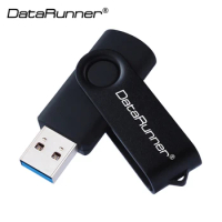 DataRunner High Speed USB Flash Drive Rotating Pen Drive 32GB 64GB USB Stick 3.0 Flash Drive 128GB 256GB Memory Stick Pendrive