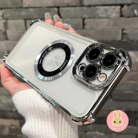 เคสใสกันกระแทกแม่เหล็ก, ดีไซน์หรูหรา, เข้ากันได้กับ Realme C75, 14 Pro Plus, Neo 7, V60, 9 Pro Plus,
