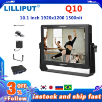 Lilliput Q10 10.1inch 1500nits 4K HDMI2.0 / 12G-SDI Ultra Brightness HDR 3D-LUT Multiview On-Camera Monitor For Broadcast Video