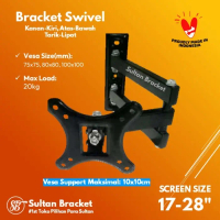 Bracket Braket Swifel/Swivel TV Monitor LED LCD 17 22 24 27 28 29 Inch