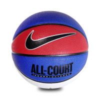 【NIKE 耐吉】籃球 Everyday All Court 男女款 深切凹槽 標準7號球 室內外適用 藍 紅(N100436947-007)