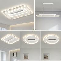無葉靜音風扇燈2024新款客廳LED護眼款現代簡約大氣臥室吸頂燈具
