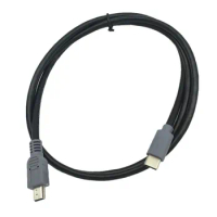 USB 3.1 Host OTG Type C Male to mini USB Type B Male Adapter Cable For Mobile Hard HUB Camera for Macbook &amp; Google Chromebook