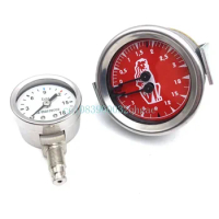 La Marzocco Spicy Mom Linea PB Coffee Machine Original Pressure Gauge Red Pressure Gauge