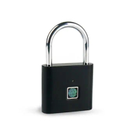 USB Rechargeable Smart Keyless Electronic Fingerprint Lock IP65 Home Anti-theft Safety Security Padlock Door Luggage Case Lock