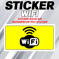 Sticker WIFI / Sticker Kalis Air / Waterproof PVC Sticker
