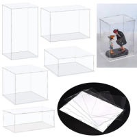 Large Acrylic Display Box for Figures Clear Display Case Cabinet Showcase for Storage Collectibles/Toy/LEGO/Figurine/Memorabilia