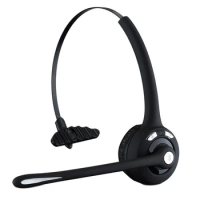 5.0 Version Head-mounted Headset Mono Bluetooth-compatible Headset Customer Service Dedicated Headset