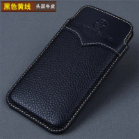 For Samsung Galaxy S9 Case Pocket Rope Holster Pull Tab Sleeve Pouch Case Cover For Samsung Galaxy S9 Plus Genuine Leather Capa