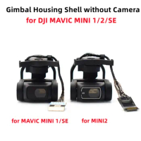 Original for DJI Mini 2 Gimbal Housing Shell with Signal Cable Without Camera for DJI Mavic Mini 2/SE Replacement Repair Parts