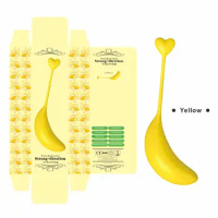 Wireless banana Egg Vibrator Egg Remote Control Mini Bullet Vibrator Massager 10 Modes Vibrator Stimulator For Women