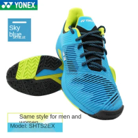 Yonex tennis shoes men female badminton shoes tennis shoe sport sneakers running power cushion 2021