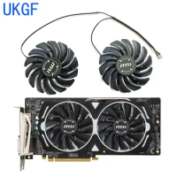 Brand new 85MM 4PIN PLD09210S12HH RX 580 GPU fan for MSI Radeon RX580 570 480 470 ARMOR graphics car