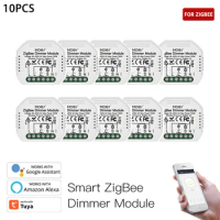 Smart WiFi Switch Module Light Dimmer Switch Smart Life App Remote Control Alexa Home Voice Control