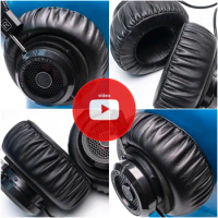 King Size Bass Booster Ear Pads Slow Rebound Memory Foam Cushion For GRADO Rs1 Rs1x Rs2 Rs2x RS1e RS2e Headphone