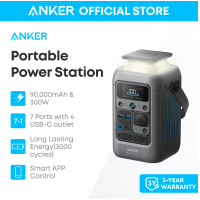 Anker SOLIX C300DC Power Bank Station Outdoor 288Wh(90,000mAh) Portable Power Station LiFePO4 Batter