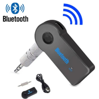 Wireless Bluetooth Adapter 3.5mm Jack 2 IN 1 USB Bluetooth 5.0 Receiver Speaker Auto Handfree Car Kit Audio Music Transmitter