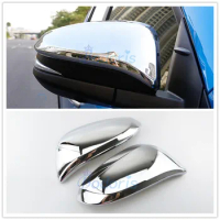 Side Wing Mirror Cover Door Rear View Overlay 2014-2018 Chrome Car-styling For Toyota Voxy Noah R80 Accessories