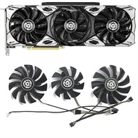 GA82S2U GA92SU 12V 0.46A RTX3080TI GPU Fan Suitable for ZOTAC RTX3060 3060TI 3080 3090 Apocypse Tianqi graphics card cooling