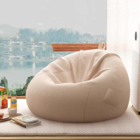 Comfy Filling Bean Bag Sofa Auvents Single Relaxing Comfortable Bean Bag Sofa Reading Pouf Chambre Furniture Living Room HDH
